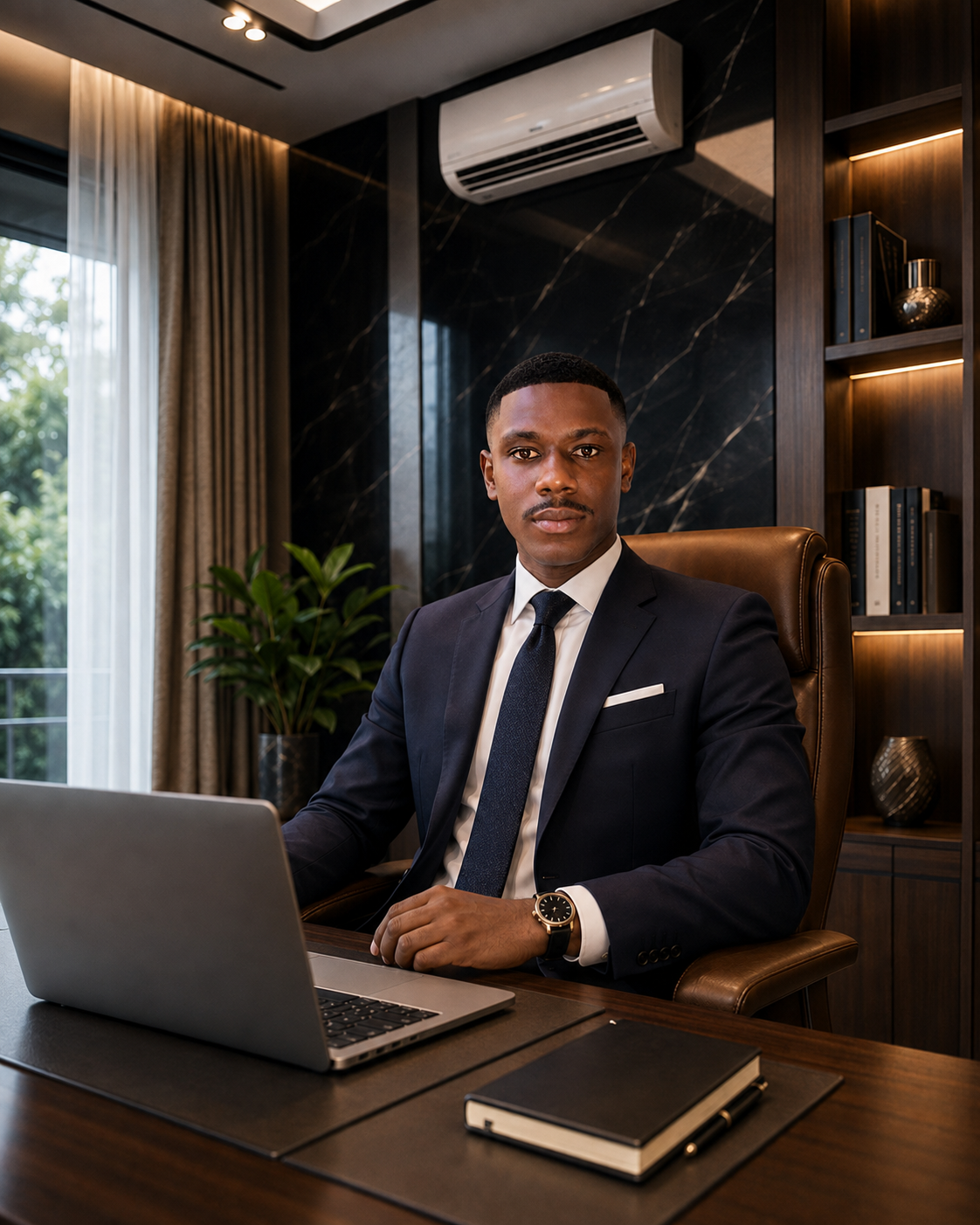Augustine in office
