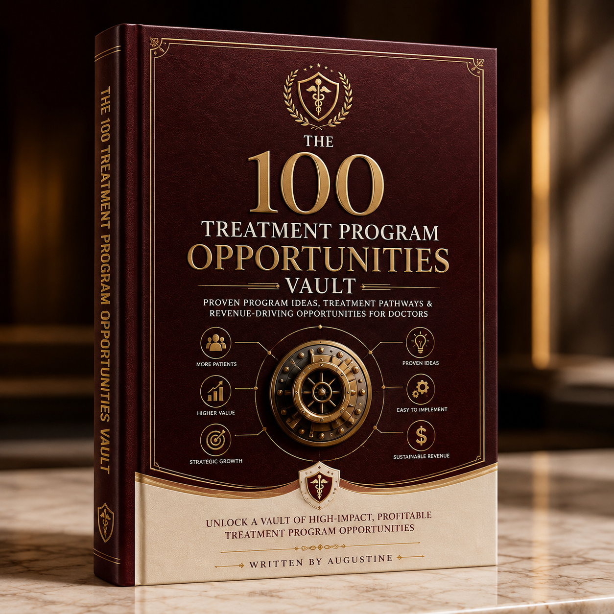 The 100 Treatment Program Opportunities Vault mockup