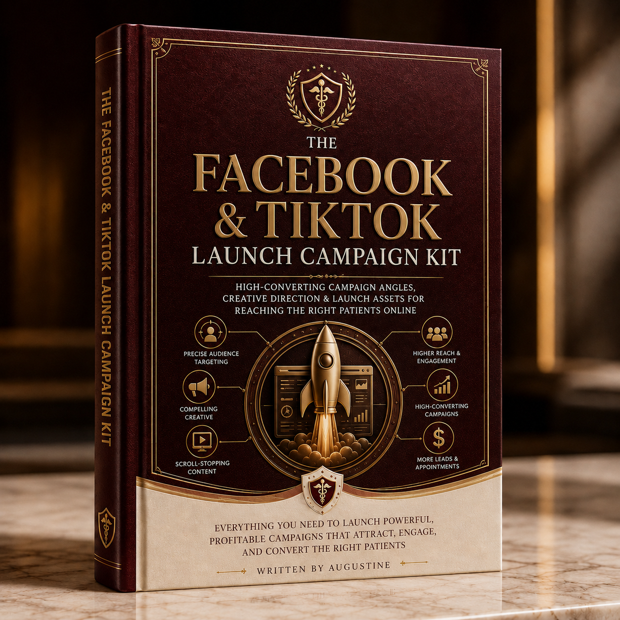 The Facebook and TikTok Launch Campaign Kit mockup